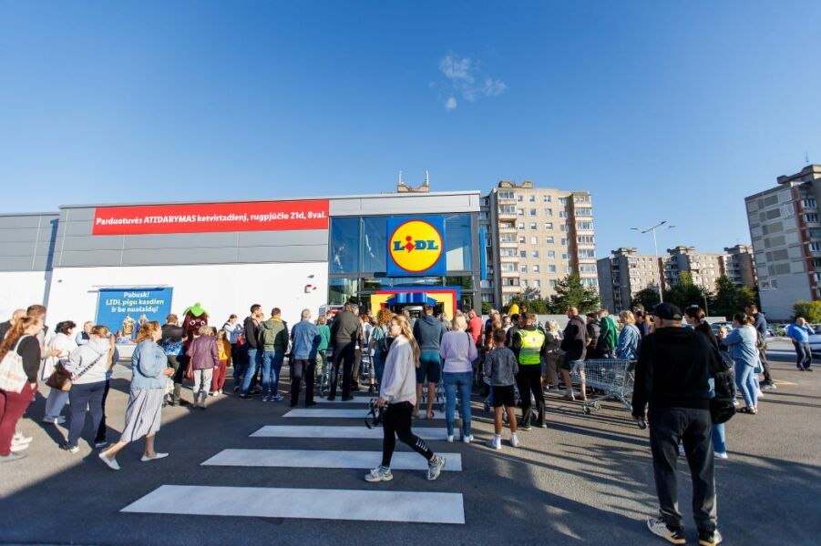 „Lidl“ plečiasi Kaune – Šilainiuose atidaryta jau 17-oji parduotuvė mieste